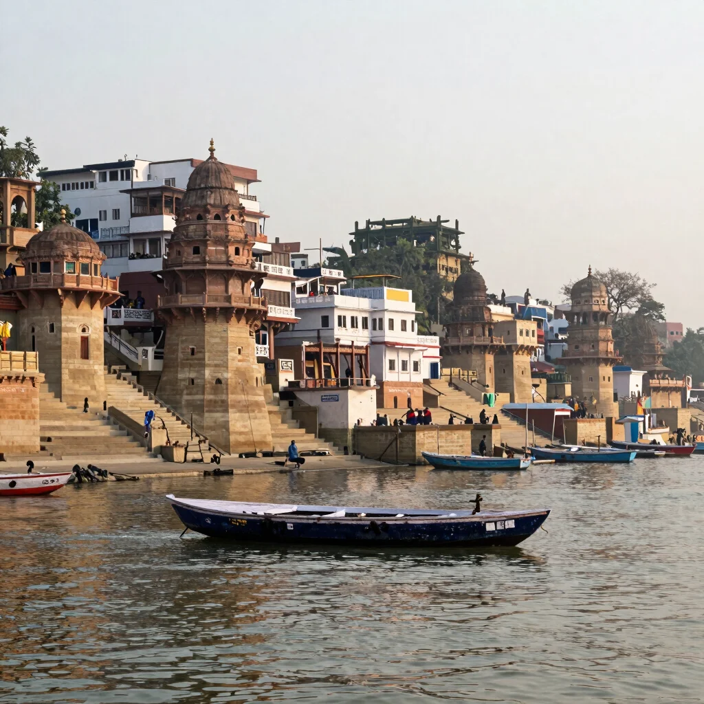 Varanasi River Morning